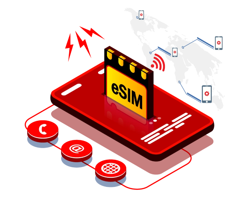 eSIM supporting phones